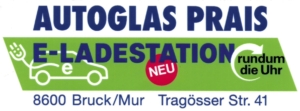 E-Ladestation bei Autoglas Prais